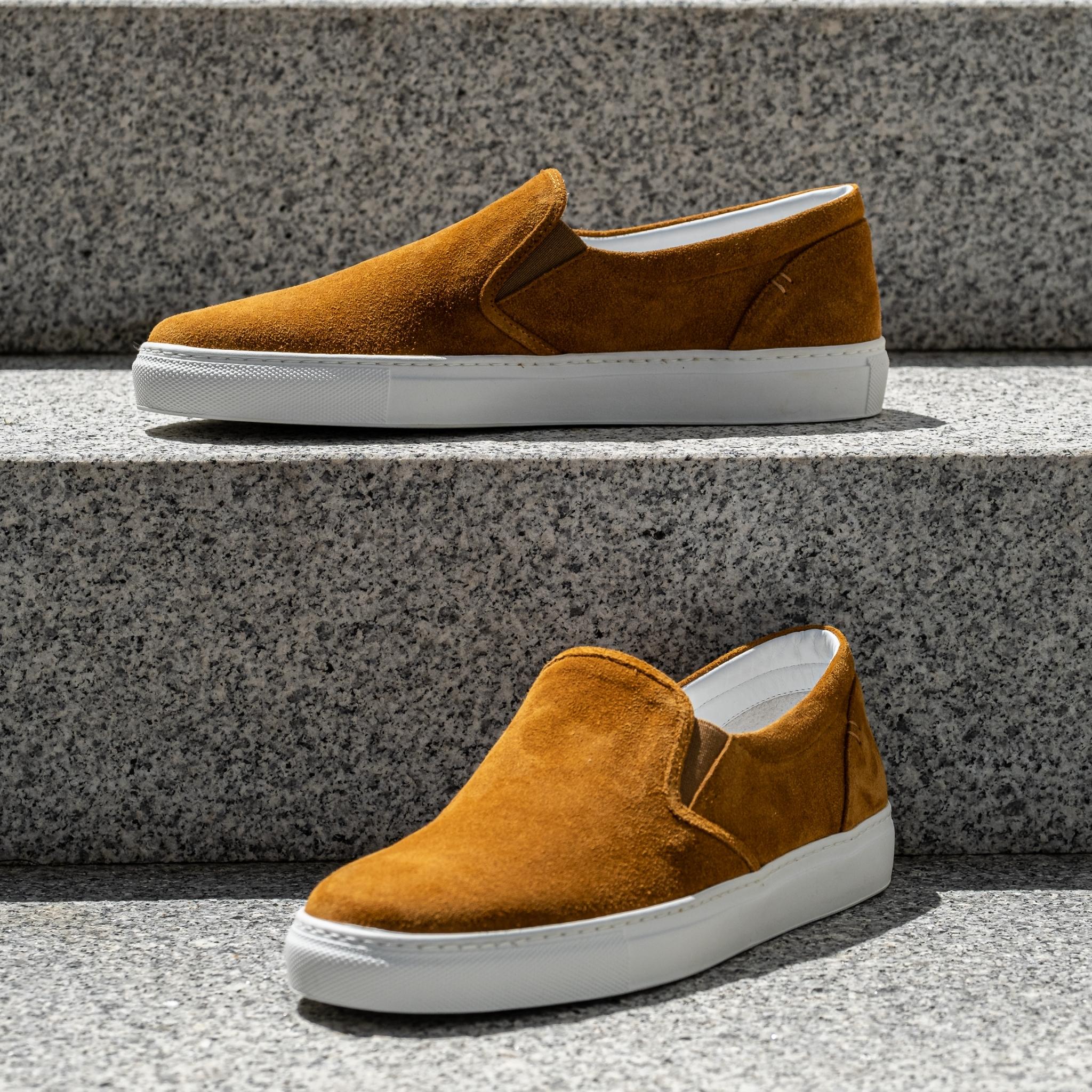 Italian deals suede sneakers