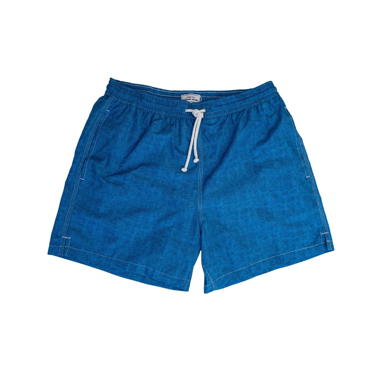 Denim Blue Swim Shorts